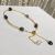 Yunyi Decorated Home Natural Obsidian Bracelet Original New Summer Factory Direct Sales 18K Real Gold Plating Wholesale