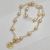 Yunyi Decorated Home Natural Pearl Necklace Queen Head Accessories Gold Coin Jewelry Colorful Pearl Necklace Autumn and Winter New
