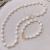 Yunyi Decorated Home Large Baroque Pearl Special-Shaped Beads Set Bracelet Necklace Real Gold Plating in Stock Wholesale