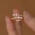 Yunyi Decorated Home Natural Freshwater Pearl Ring Simple Open Design Factory Direct Sales Wholesale