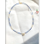 Yunyi New Natural Blue Crystal Clavicle Chain Girls' Trendy Beaded Necklace Girlfriends Korean Style Necklace Exquisite Gift