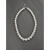 Yunyi Ornament White Big Pearl Single Wear Twin Women's Korean Classic Simple Necklace Fashion All-Match Clavicle Chain