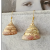 Yunyi Ornament Natural Shell Hand-Painted Earrings Fashion and Personalized Earrings Girls Summer Popular Factory Wholesale Price