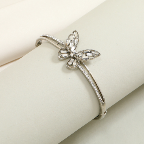 popular butterfly simple metal gold-plated bracelet