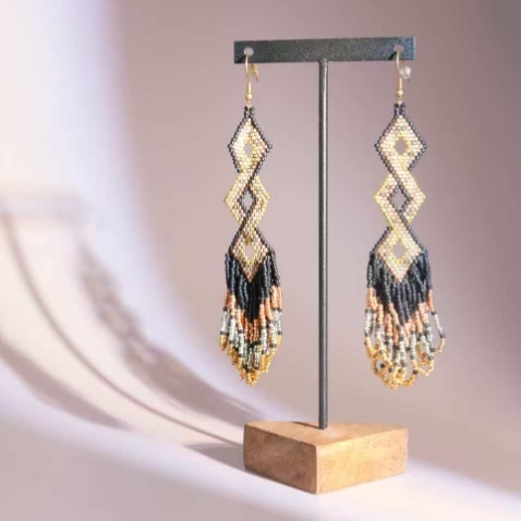 中古vintage复古耳环小众轻奢高级感耳饰宫廷风新款耳饰饰品女