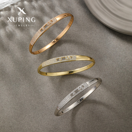 xuping jewelry simple fashion high sense micro inlaid zircon light luxury starry bracelet bracelet minority all-match ornament