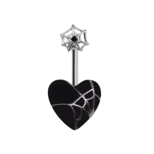 gothic europe and america cross border devil bull eye hot girl belly ring bat heart-shaped personalized navel accessories fashion puncture ornament