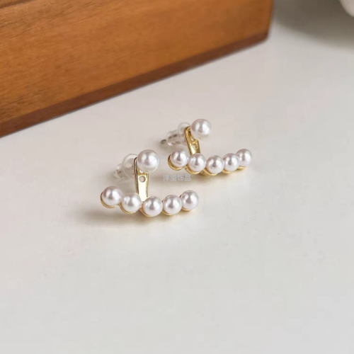 cross-border e-commerce exquisite elegant and fresh pearl earrings earrings earings