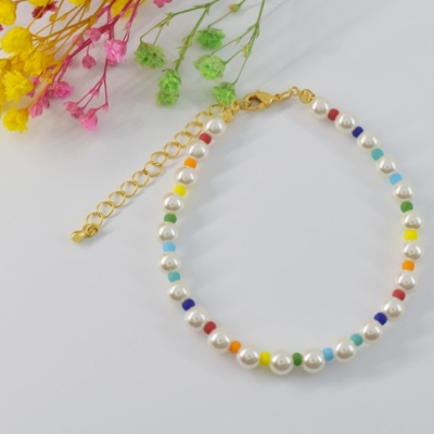 New Popular Pearl Rainbow Series Bracelet