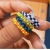 2023 New Two-Tone Beaded Ring