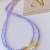 New Bead Luminous Shell Pearls Stainless Steel Accessories Necklace
