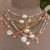 New Crystal High Imitation Shell Pearls Accessories Necklace