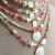 New Shell Crystal Pearl Stainless Steel Necklace