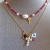 New Pearl Crystal Color Retention Plating Hot Sale Chain