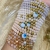New Stainless Steel Light Bead Color Retaining Popular Crystal Bracelet