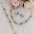 Flower Beaded Bracelet Original Handmade Summer Oil Painting Sense Sweet Girl Necklace Clavicle