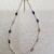 Original ◆ New Crystal Imitation Pearl Beaded Necklace Female Light Luxury Minority High Sense Clavicle Necklace