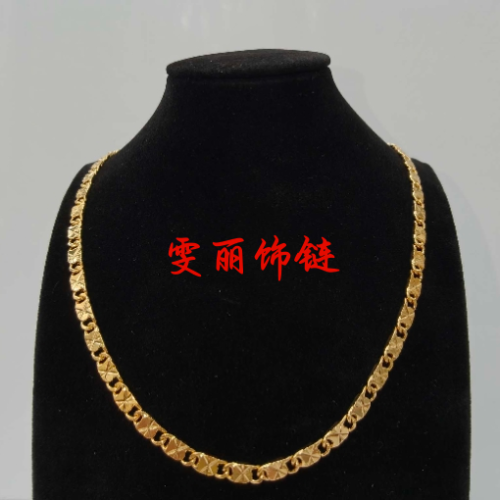 个性叠带设计 冷淡风 高级感批花饰链 百搭款项链