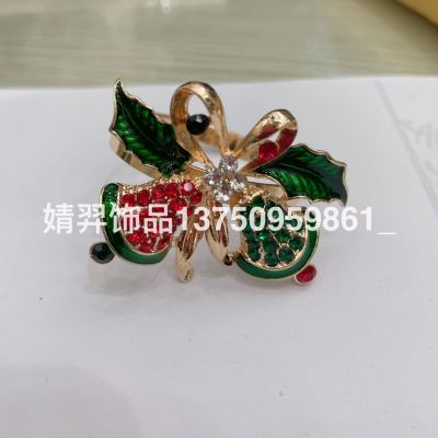 Bell Napkin Ring Hotel Wedding Decoration Factory Direct Sales