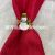 Napkin Ring Christmas Style. Western-Style Hotel Wedding Decoration, Ornament, Factory Direct Sales Independent Design