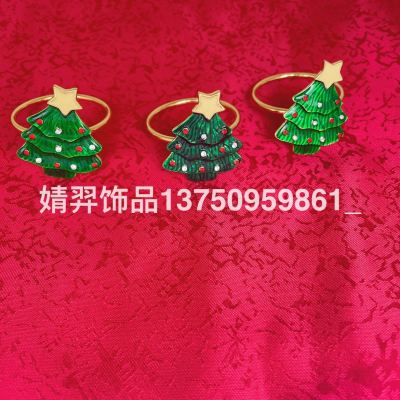 Napkin Ring Hotel Wedding Decoration Ornament, Christmas Series Factory Direct Sales