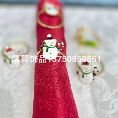 Napkin Ring Hotel Wedding Decoration Ornament Factory Direct Sales