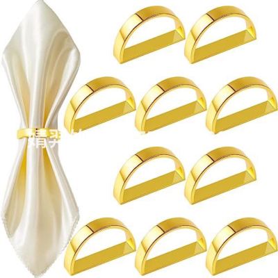 D Word Napkin Ring Western Hotel Wedding Decoration Factory Direct Sales