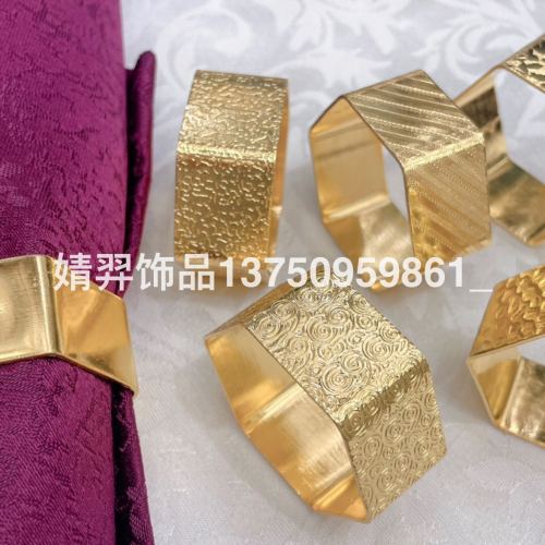 餐巾环、酒店婚庆摆台装饰品饰品厂家直销，自主创新！