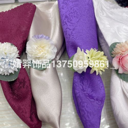 餐巾环酒店婚庆摆台装饰品饰品厂家直销自足设计。
