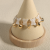 Women Bracelet Gold Plated Charm Bracelet Faux Pearl Beads Bracelet Fashion Jewelry for Girls