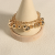 Gold Plated Ball Bracelet For Women Girls Charm Bracelet