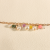 Women Gold Chain Bracelet Pearl Beads Pendant Charm Bralcelet for Girls