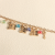 Women Bracelet Gold Plated Chain with Lock and Key Pendant Charm Bracelet Women Gift