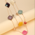 Double-Layer Colorful Square Fashion Big Necklace Simple All-Match