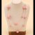 Double-Layer Peach Pink Fashion Big Necklace Simple All-Match