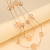 Double-Layer Crystal Stone Round Ball Fashion Big Necklace Simple All-Match