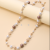 Double-Layer Round Pearl Fashion Big Necklace Simple All-Match