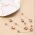 Double-Layer Yellowish Crystal Stone Fashion Big Necklace Simple All-Match