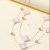 Double-Layer Milk-white Square-shaped Fashion Big Necklace Simple All-Match