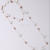 Three-Layer White Brown Round Ball Pearl Fashion Big Necklace Simple All-Match