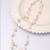 Three-Layer Cream Polyhedral Ellipsoidal Round Ball Pearl Fashion Big Necklace Simple All-Match
