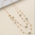 Double-Layer Green Butterfly Round Yellow Bead Fashion Big Necklace Simple All-Match