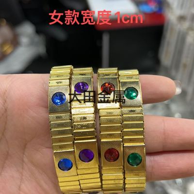 Stainless Steel Magnet Magnet Bracelet, Local Gold, Export Best-Selling in Stock