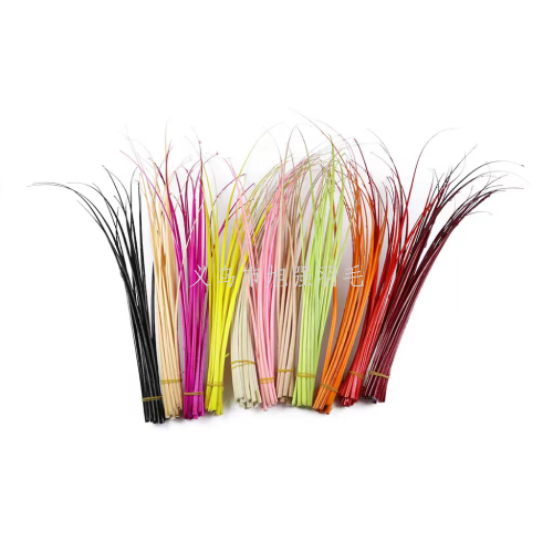 Ostrich Hair Pole DIY Color Decoration Props Hat Clothes Accessories Decoration Feather Rod
