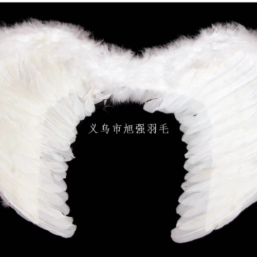 feather wings halloween angel costume children‘s 61 festival props christmas carnival pet angel