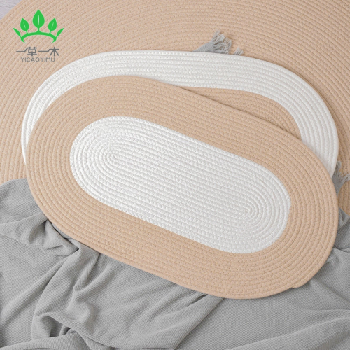 cotton mat bedroom bathroom door absorbent non-slip mat living room entrance household cotton hydrophilic pad japanese style