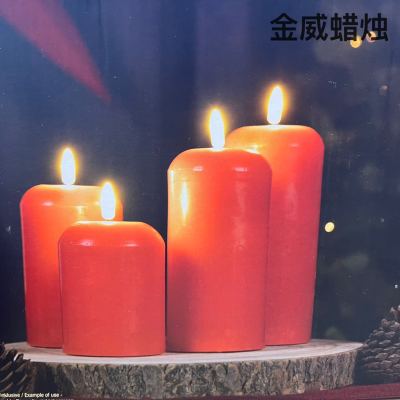 Led Simulation Candle Real Wax Shell Holiday Candle Christmas Candle Bullet Candle