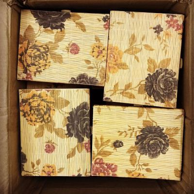 Bamboo Wood Packaging Box Factory Wholesale Jewelry Bamboo Wood Jewelry Box Jewelry Box Rings Pendants Gift Packaging Box
