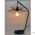Modern Iron Wire Shaped Petals Iron Droplight Personality Bedside Lamp Clothing Store Decoration Ambience Light Table Lamp Floor Lamp