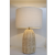 Sili Style Fabric Table Lamp Bedroom Bedside Bed B & B Living Room Desk Ambience Light Retro Nostalgic Rattan Table Lamp
